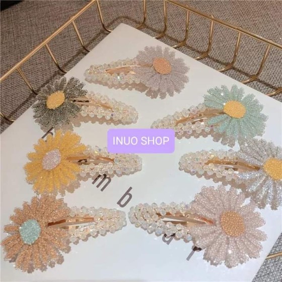 Pinzas de flores para el cabello, Horquillas bonitas de moda,